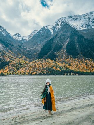Self-driving in Tibet｜Just discovered that autumn at Lower Ranwu Lake is the highlight moment