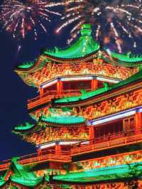 人生建議！離開南昌前一定看一次滕王閣夜景