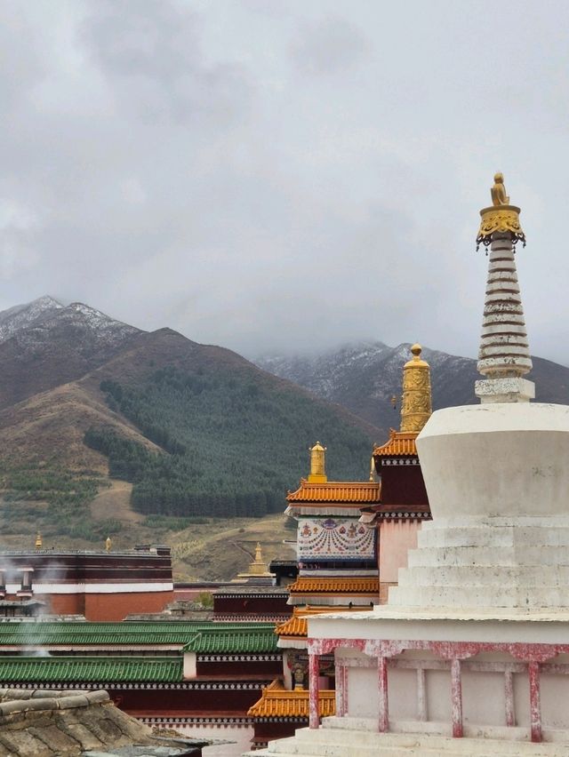 Labrang Monastery in Winter: A Serene Sanctuary