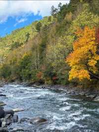 深秋徒步冷嘎措人間仙境真的太出片了！