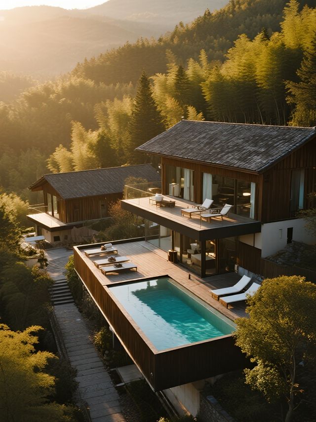 安吉親子遊!竹林私湯民宿帶娃泡出暖冬幸福感 安吉親子遊!竹林私湯民宿帶娃泡出暖冬幸福感