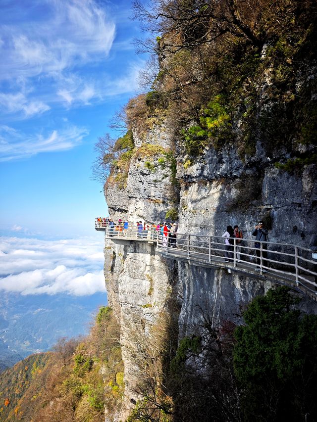 雲霧繚繞龍頭山