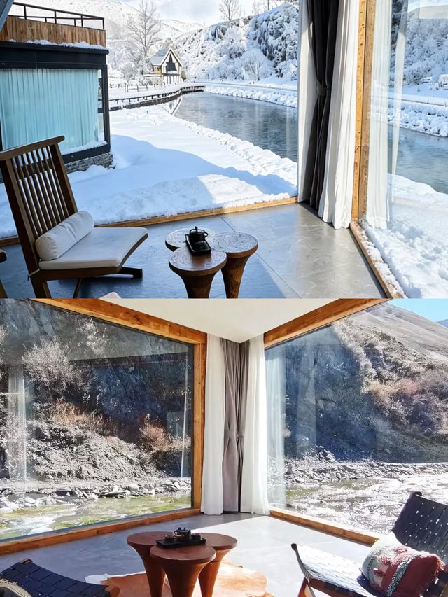 新都橋雪季寶藏木屋2h直達的雪山治癒秘境 新都橋雪季寶藏木屋2h直達的雪山治癒秘境