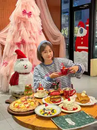 黃島限定聖誕雪人…終於吃到了!!!