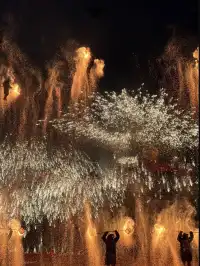 12.25到長春萬達茂看火壺表演和室內滑雪