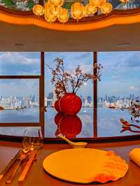 曼谷56層米其林中餐廳