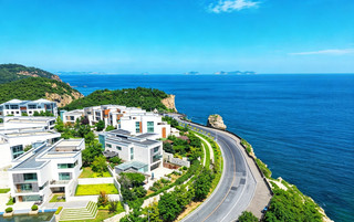 大連琥珀灣｜濱海路的果凍海