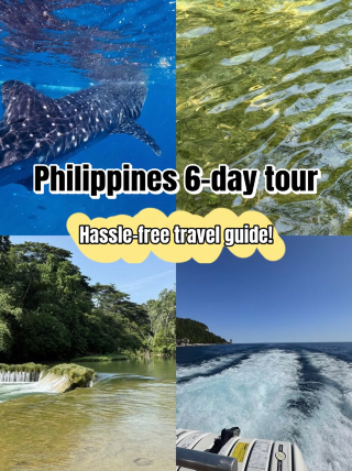 Amazing 6-day Philippines summer travel guide