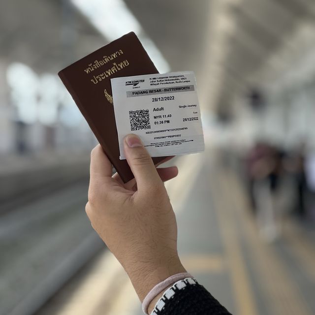 🚅นั่งรถไฟหาดใหญ่-ปีนัง