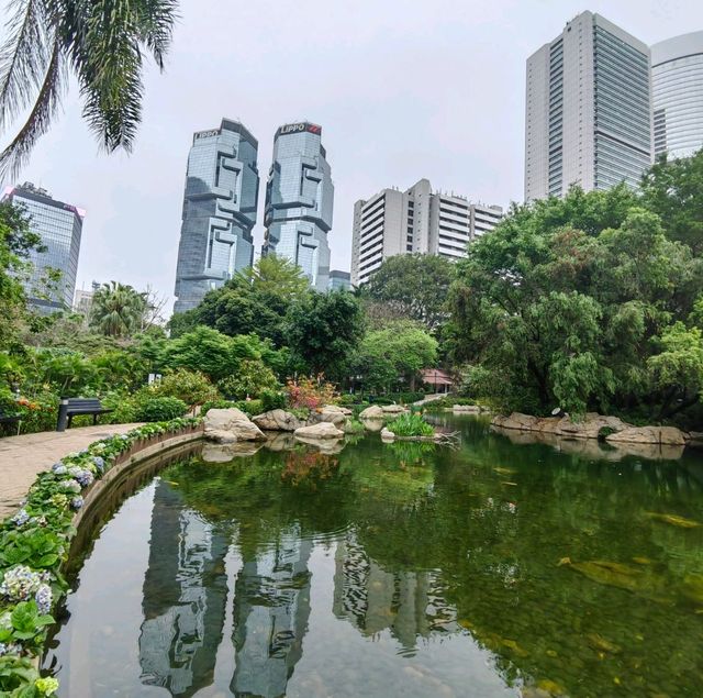 Beautiful Hong Kong Park!