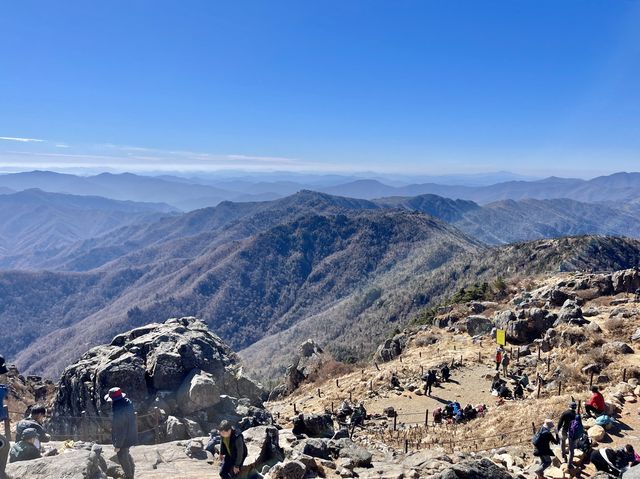 그림같은 풍경 지리산 국립공원 천왕봉 ♥ ⛰
