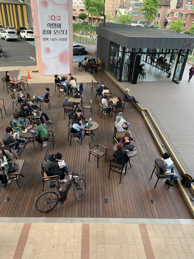 서대문 폭포를 바라보며 힐링할 수 있는 카페☕️ [서대문_카페폭포]