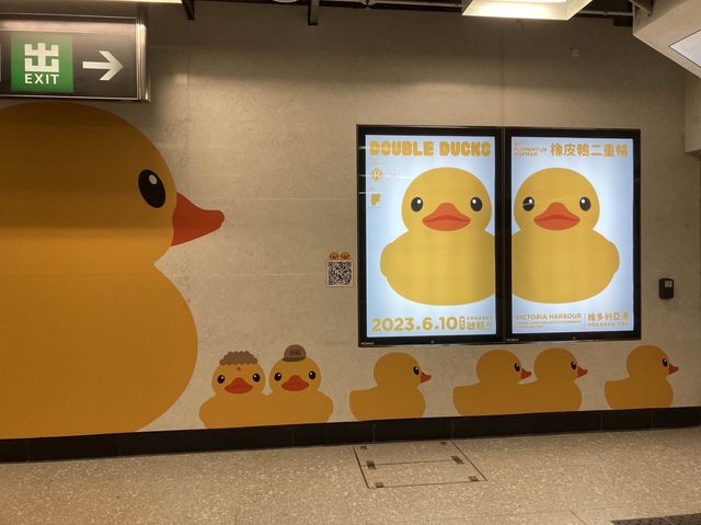 《🐤期間限定黃鴨主題車站🚇》