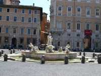 Piazza del Popolo, the centre of Plaza in Rome