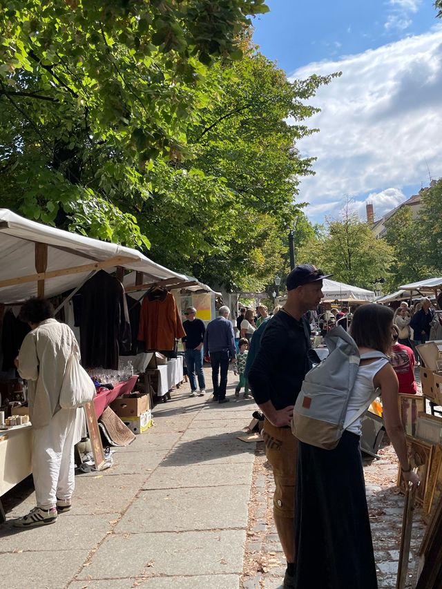 [독일/베를린]🇩🇪아는 사람만 아는 베를린의 숨은 플리마켓! Flohmarkt im Mauerpark 