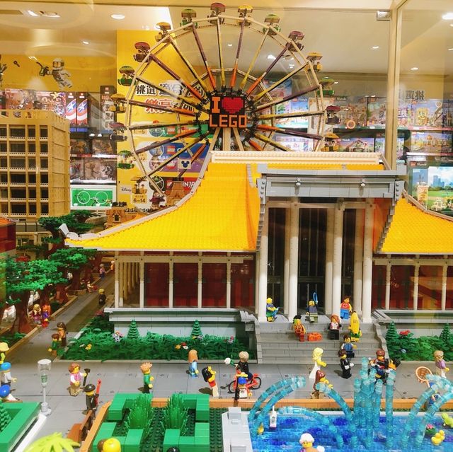 台北｜🎲🤖室內親子好去處🤠LEGO 樂高授權專賣店 信義遠百A13