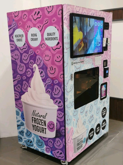 Frozen yogurt store machine singapore