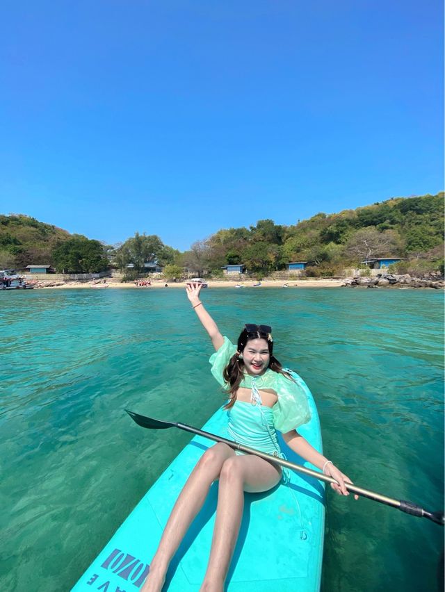 กิจกรรมที่ห้ามพลาด‼️ นั่งเรือหัวโทงหาทำที่เกาะล้าน