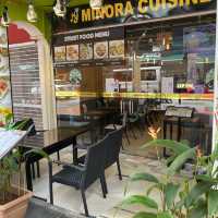 Incredibly delicious food at Minora Cuisine. 