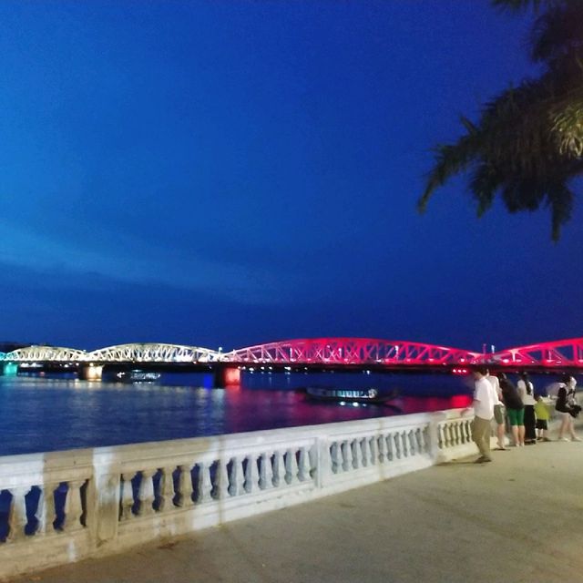 Sunset Stroll along Hue's Walking Street