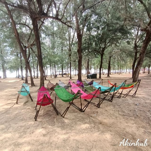 พักผ่อน เล่นน้ำ @หาดนางรอง