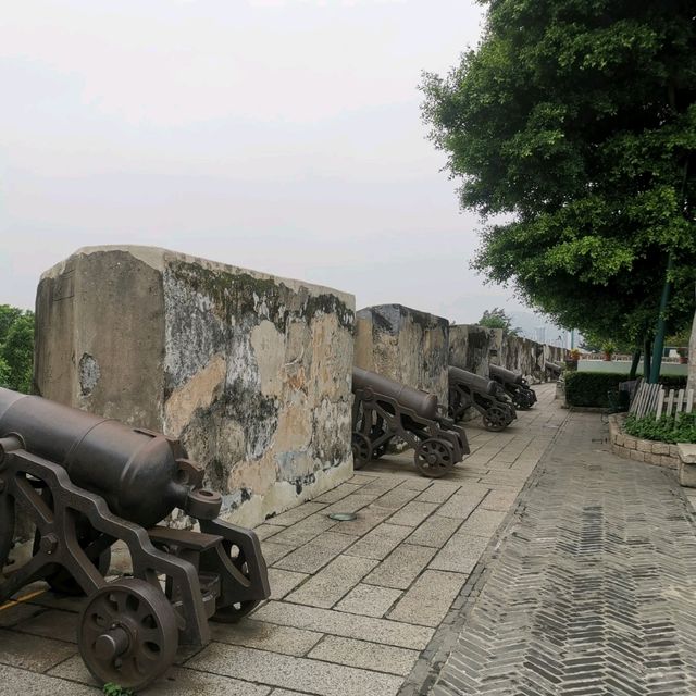 澳門大砲台四百年的歷史遺跡