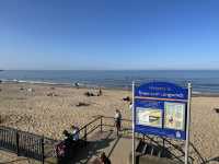 英國 Tynemouth 遊城堡沙灘嘆日光浴