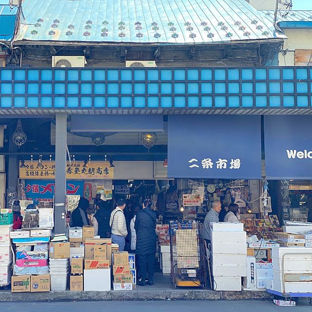 삿포로 니조시장 홋카이도 3대시장 신선한 해산물천국🦀
