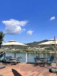 〖 韓国・ナムヤンジュ市〗川沿いの綺麗な景色を眺めながらゆっくり過ごせるカフェ☕️✨