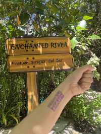 truly enchanting blue river!