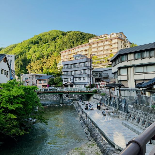 新温泉町　湯村温泉
