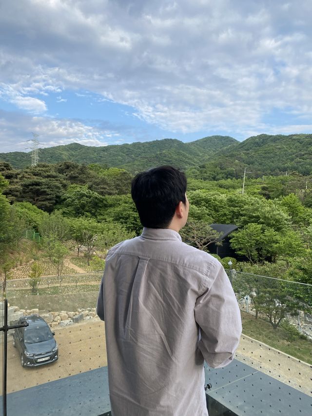 의왕 백운호수 숲속 뷰 카페 추천 : 호야스(HOYAS)