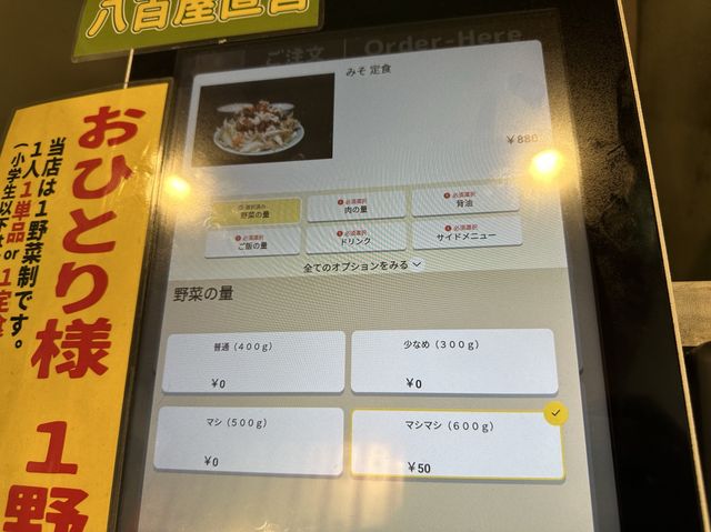 東京・渋谷。東京デカ盛りマシマシグルメ。八百屋さん直営『肉野菜炒めベジ郎 渋谷総本店』