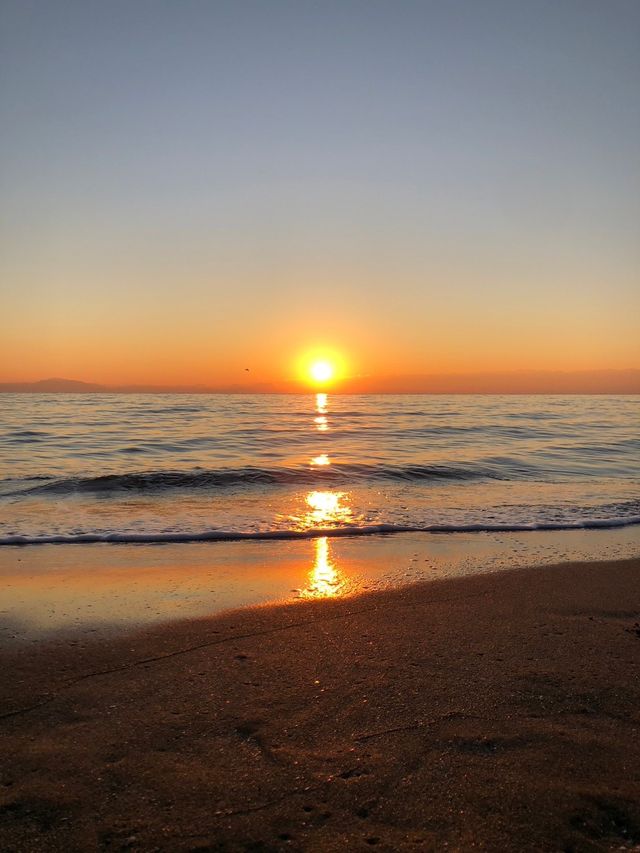 初日の出は、三浦海岸から！🌅