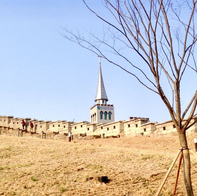 514 Years Old City Wall in Seoul