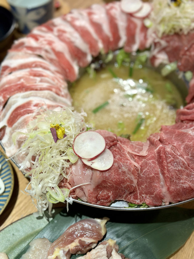 二訪！🌃迷人夜景配上美人鍋「塚田農場」