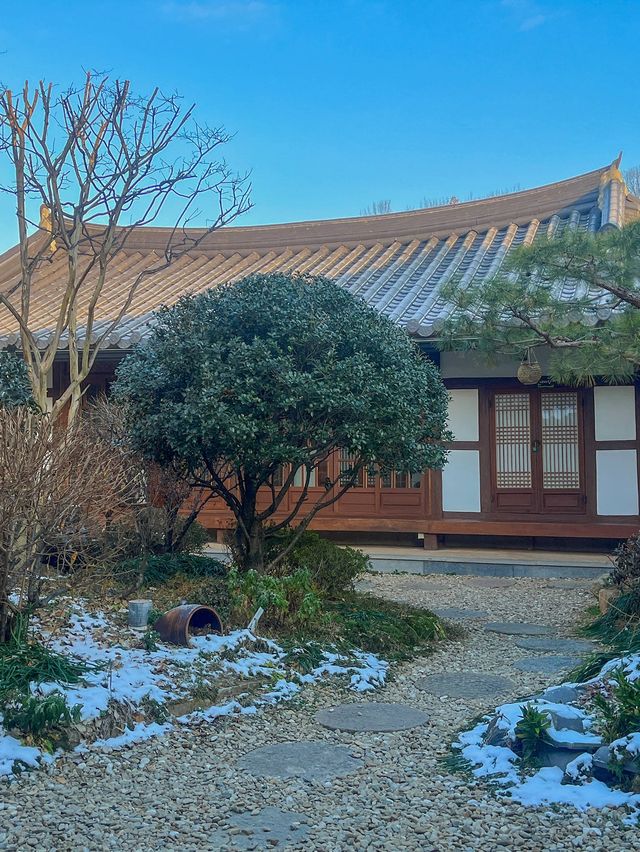 전주 한옥마을 숙박 조식 게스트하우스 숙소 두마당 : 마당예쁜집