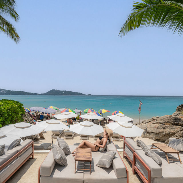 บีชคลับภูเก็ตสุดเก๋ ริมชายหาดป่าตอง 🏖️