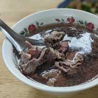 台南人的早餐-米其林必比登推薦：西羅殿牛肉湯