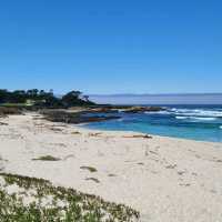 Spanish bay and 17-mile drive at Pebble beach