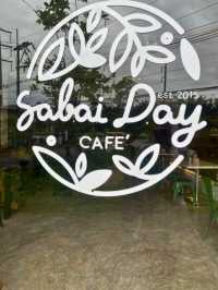 🧉แค่ชื่อร้านก็ทำให้ใจฟู Sabai-Day Cafe 🏖