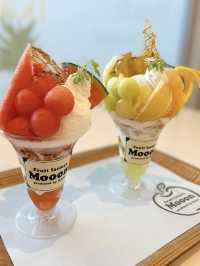 【福岡カフェ】フルーツ屋さんの旬のフルーツパフェが食べられるお店🍓🍑🍈