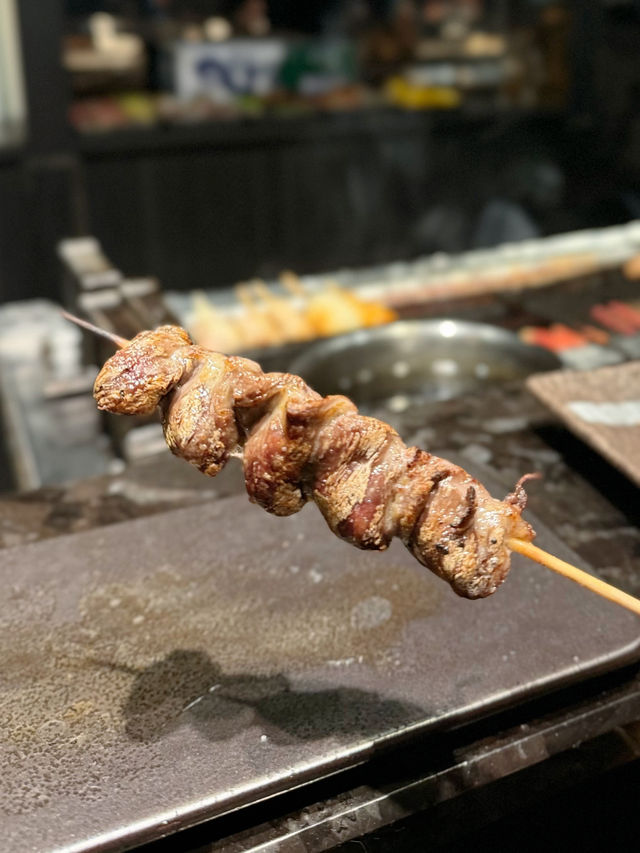 尖沙咀高樓裡的日式燒鳥店