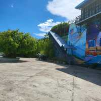 the amazing mountain resort..the uphill and dowmhill terrains
