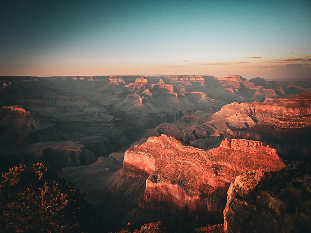 Sunset at the Grand Canyon