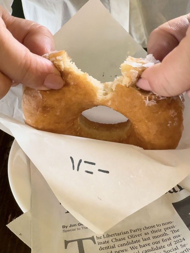【福岡カフェ】クラフトドーナツとオーガニックコーヒーのお店🍩☕️