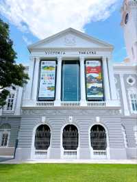 European Elegance in Singapore: The Fullerton Hotel, Victoria Theatre, and Anderson Bridge