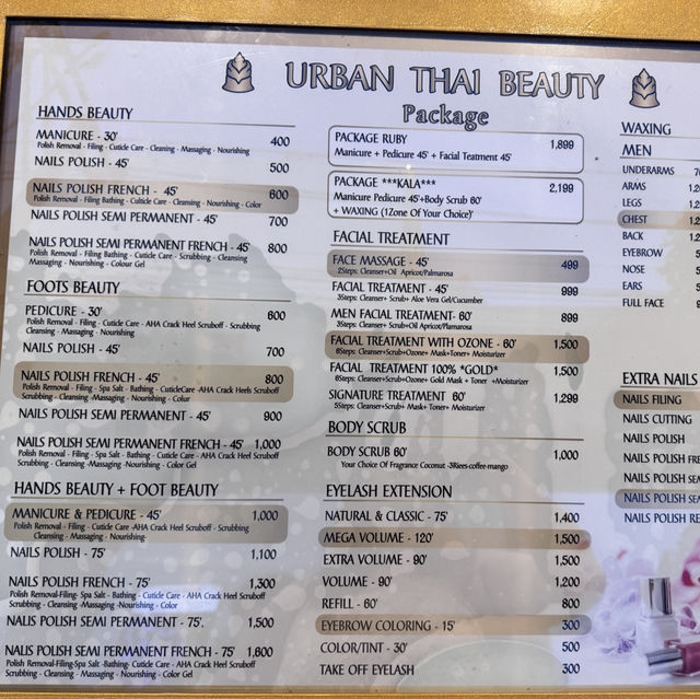 🇹🇭Iconsiam對面的按摩小憩推薦「Urban Thai」