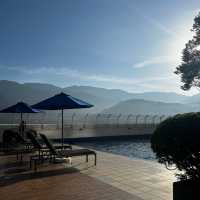 View from swimmimg pool