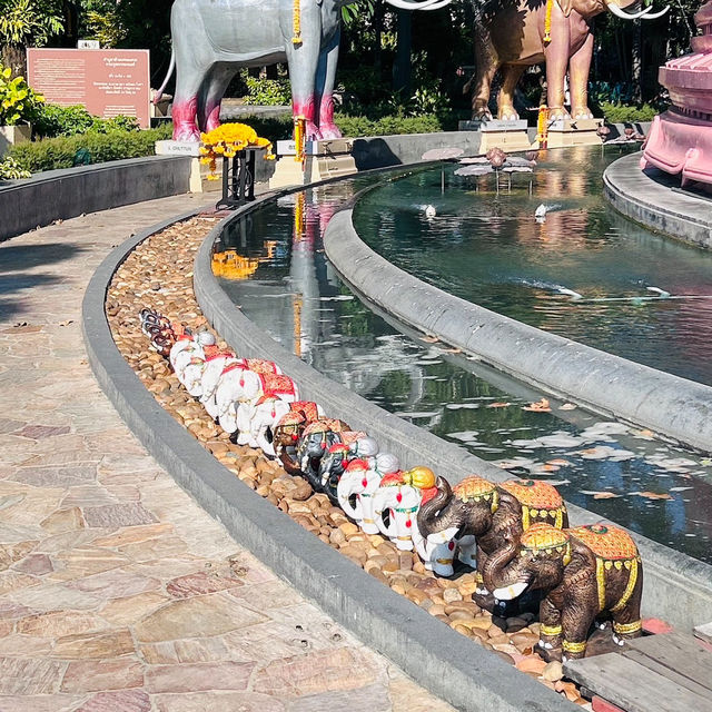 探索曼谷熱門景點 🐘三頭神象博物館✨
